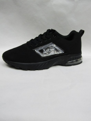 Buty sportowe męskie (40-45) SM117-5 BLA/WHITE