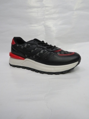 Buty sportowe damskie na płaskim (36-41) XM-8857 BLACK