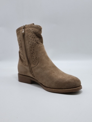 Botki damskie na płaskim (36-41) H2320-3 COFFE