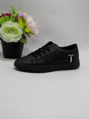 Buty sportowe damskie na płaskim (36-41) TQ2317 BLACK