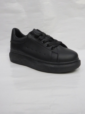 Buty sportowe damskie na płaskim (36-41) BO-632 ALLBLACK