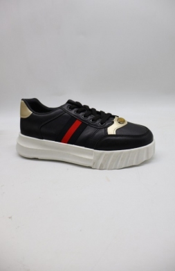 Buty sportowe damskie na płaskim (36-41) F-215 BLACK
