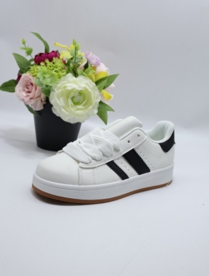 Buty sportowe damskie na płaskim (36-41) A123 WHITE