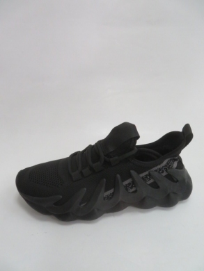 Sneakersy damskie niskie (36-41) 3108-21 BLACK