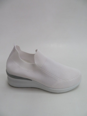 Sportowe Damskie na koturnie (36-41) 2125 WHITE