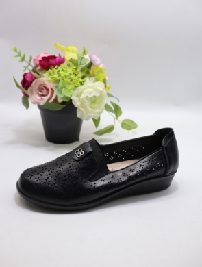 Półbuty damskie na koturnie (35-41) TB3-01 BLACK