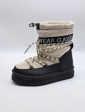 Śniegowce damskie (36-41) 21-Q107 BEIGE