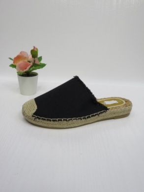 Klapki damskie na płaskim (36-41) 4616 BLACK