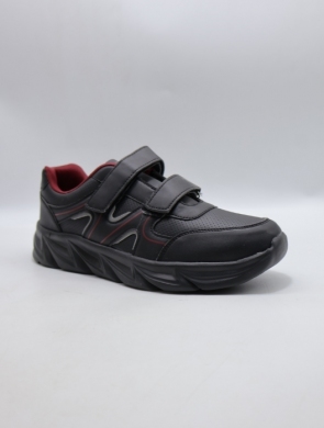 Buty sportowe męskie (41-46) 2021-3P BL/WINE