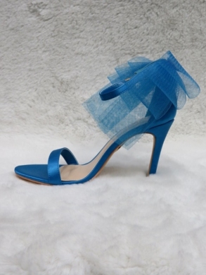 Sandały damskie na szpilce (36-41) CC225 BLUE