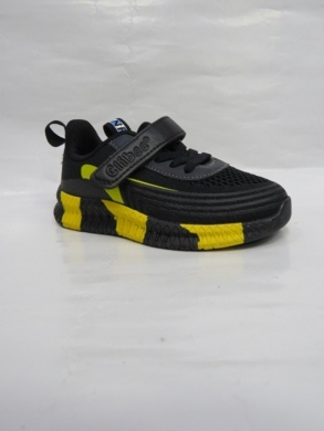 Buty sportowe chłopięce (26-31) L36A BLACK/YELLOW