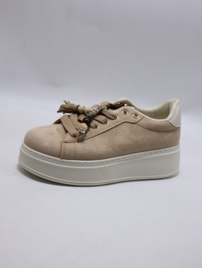 Buty sportowe damskie na płaskim (36-41) GA8835-3 KHAKI
