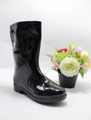 Kalosze damskie (36-41) FY38 BLACK