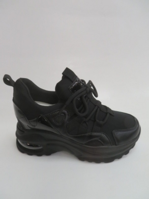 Sneakersy damskie niskie (36-41) AB448 BLACK