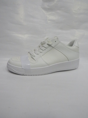 Buty sportowe damskie na płaskim (36-41) 11077-8 WHITE