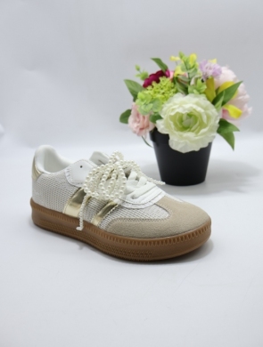 Buty sportowe damskie na płaskim (36-41) 8818 GOLD