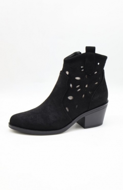 Botki damskie na obcasie (36-41) A956 BLACK