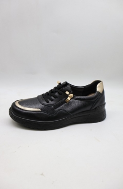 Buty sportowe damskie na płaskim (36-41) BK-616 BLACK