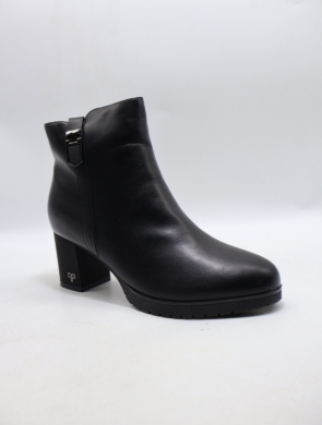 Botki damskie ocieplane na obcasie (36-41) BL-70 BLACK