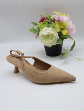 Sandały damskie na obcasie (36-41) B-733 KHAKI