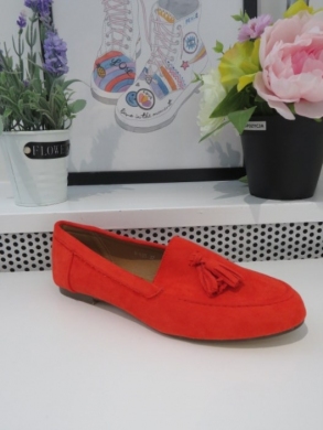 Mokasyny damskie na płaskim (36-41) B835 ORANGE