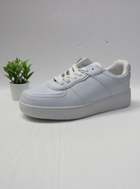 Buty sportowe damskie na płaskim (36-41) DW89-4 ALLWHITE