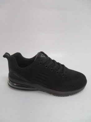 Buty sportowe damskie na płaskim (36-41) T2178 BLACK