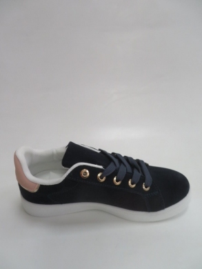 Buty sportowe damskie na płaskim (36-41) QS28 NAVY