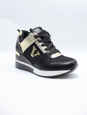 Buty sportowe damskie (36-41) HS165 BL/GOLD