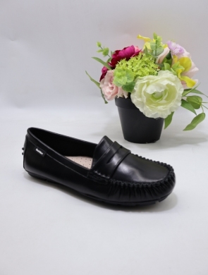 Mokasyny damskie na płaskim (36-41) HJJ-03 BLACK
