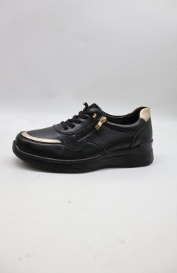Buty sportowe damskie na płaskim (36-41) BK-616 BLACK