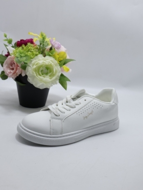 Buty sportowe damskie na płaskim (36-41) SJ2357-2 WH