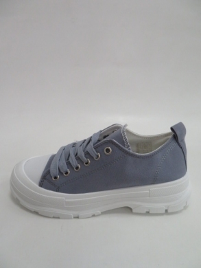 Trampki Damskie na koturnie (36-41) L-161 BLUE