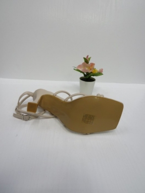 Sandały damskie na szpilki (36-41) H8-282 BEIGE
