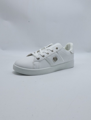 Buty sportowe damskie na płaskim (36-41) DD-311 WH/SILVER