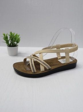 Sandały damskie na płaskim (36-41) Z-13 BEIGE
