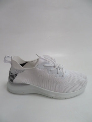 Buty sportowe damskie na płaskim (36-41) AKT-02-5 WHITE
