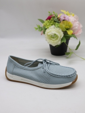 Mokasyny damskie na płaskim (36-41) 8018 BLUE
