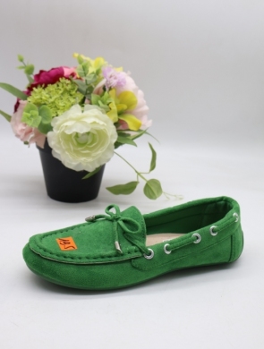 Mokasyny damskie na płaskim (36-41) K99233 GREEN