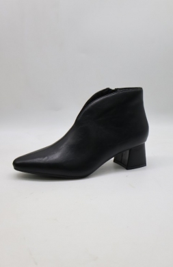 Botki damskie na obcasie (36-41) 3258 BLACK