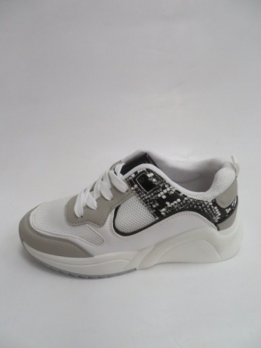 Sneakersy damskie niskie (36-41) 6348 WHITE