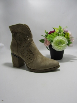 Botki damskie na obcasie (36-41) H2321-2 KHAKI