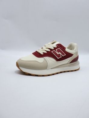 Buty sportowe damskie na płaskim (36-41) 24069 WINE