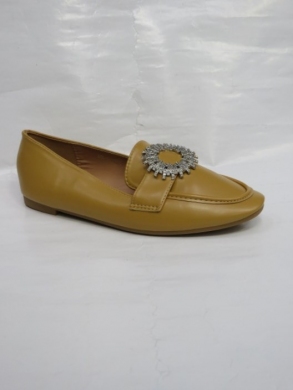 Mokasyny damskie na płaskim (36-41) LCL-1 KHAKI