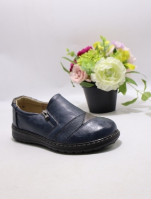 Półbuty damskie na płaskim (36-41) 22T104-7 NAVY