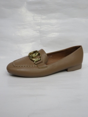 Mokasyny damskie na płaskim (36-41) W-232 KHAKI