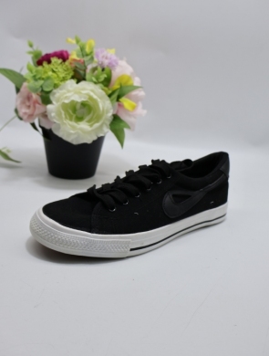 Buty sportowe damskie na płaskim (36-41) 888-5 BLACK