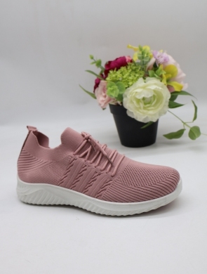 Buty sportowe damskie na płaskim (36-41) 0571 PINK