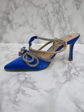 Sandały damskie na szpilce (36-41) QA201 BLUE