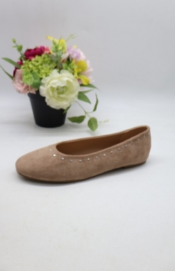 Baleriny damskie (36-41) 4549 KHAKI